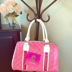 NWT Pink Friday Nicki Minaj Pink Quilted Handbag